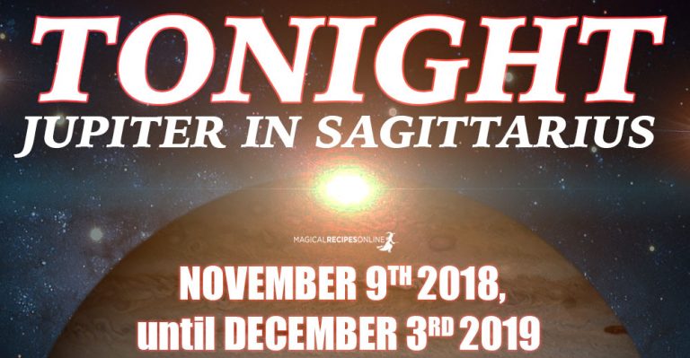 Jupiter in Sagittarius: November 9th 2018 – December 3rd 2019