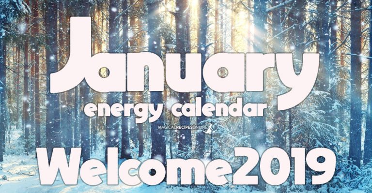 January Energy Calendar – Welcome 2019