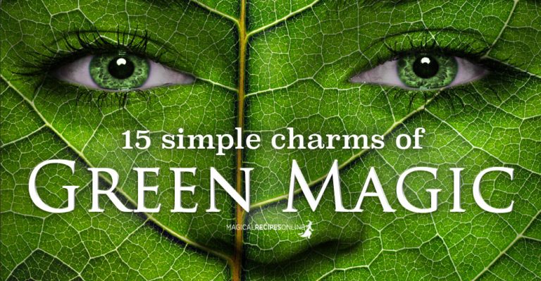 15 Green Magic Charms
