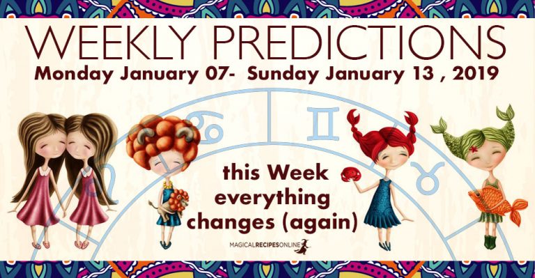 Predictions for the New Week, January 07 – 13, 2019