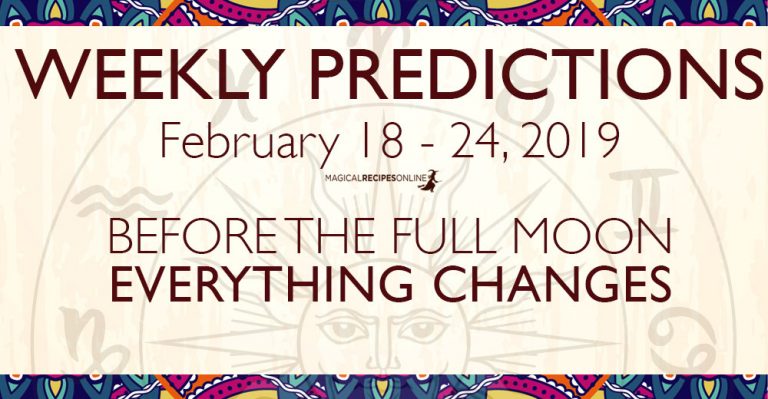 Predictions for the New Week, February 18 – 24, 2019