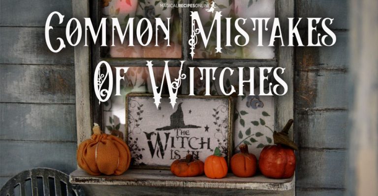 Common Mistakes of Witches