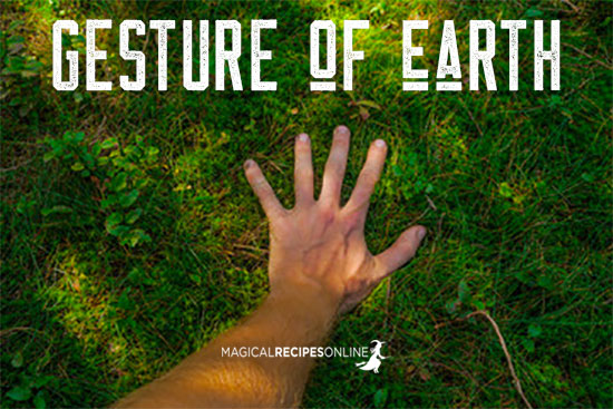 gesture of earth