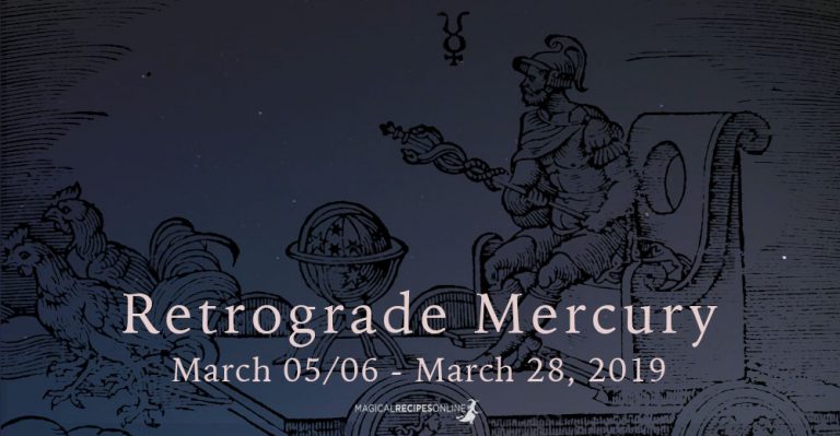 March’s Retrograde Mercury: March 05/06 – March 28 2019