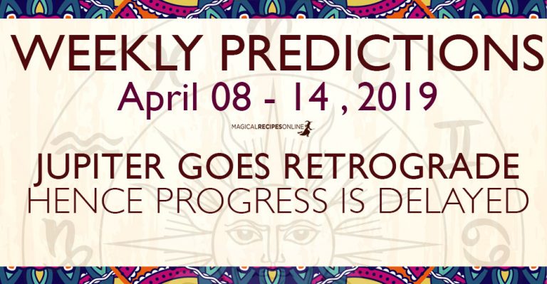 Predictions for the New Week, April 08 – 14, 2019