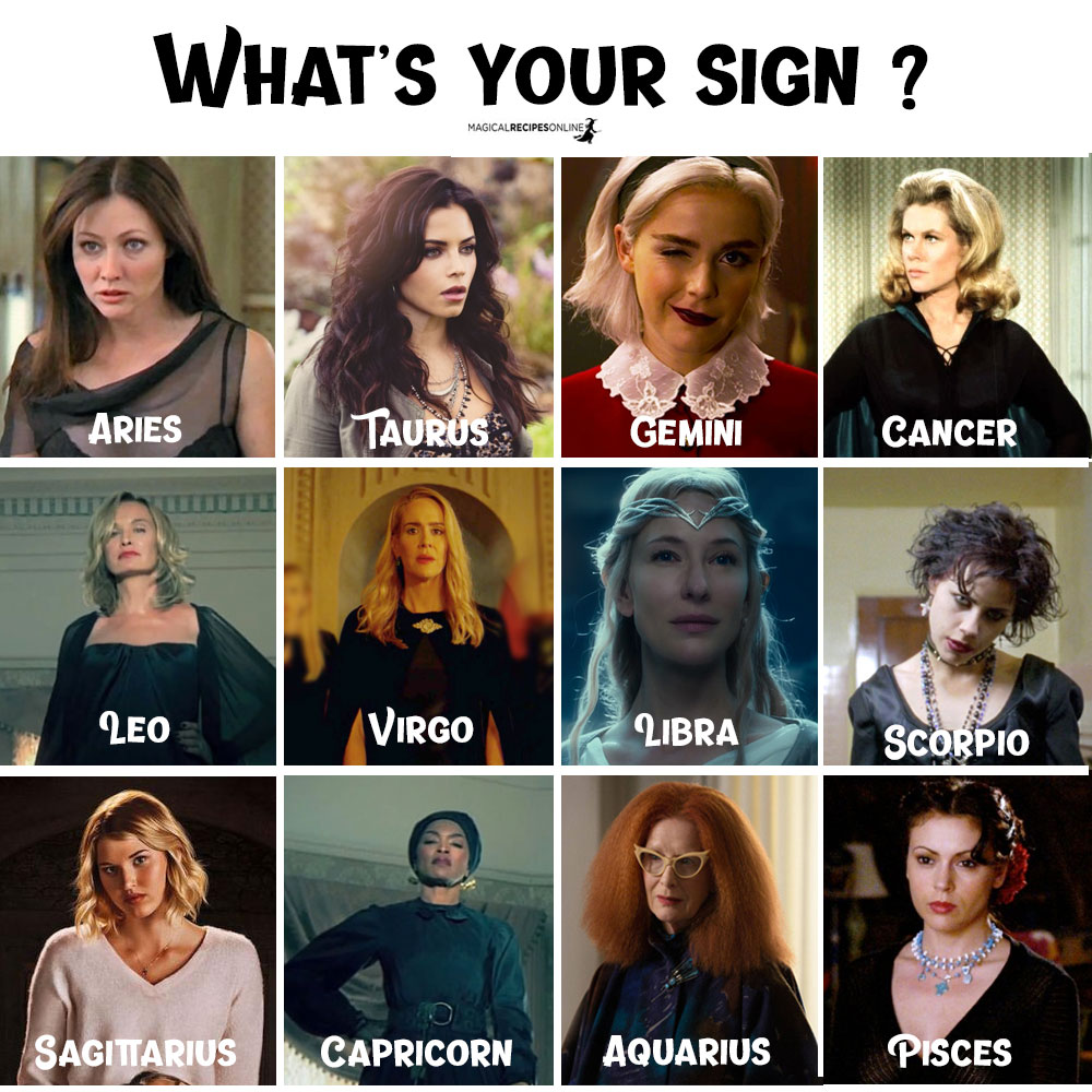 Which Famous Witch are you based on Zodiac Signs