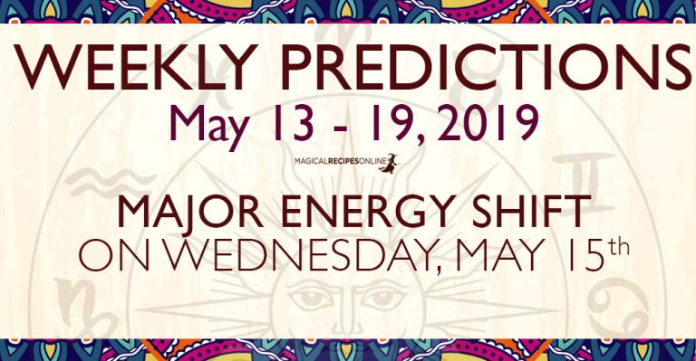 Predictions for the New Week, May 13 – 19, 2019
