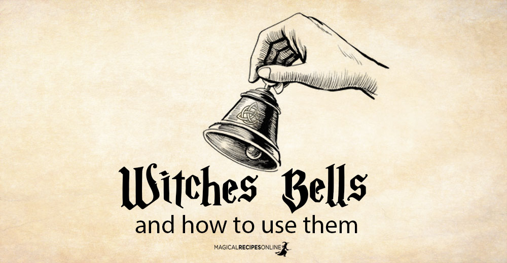 Witch's Bells - hanging bells and spells to protect the home from bad juju