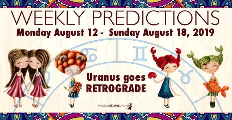 Predictions for the New Week, August 12 – August 18, 2019