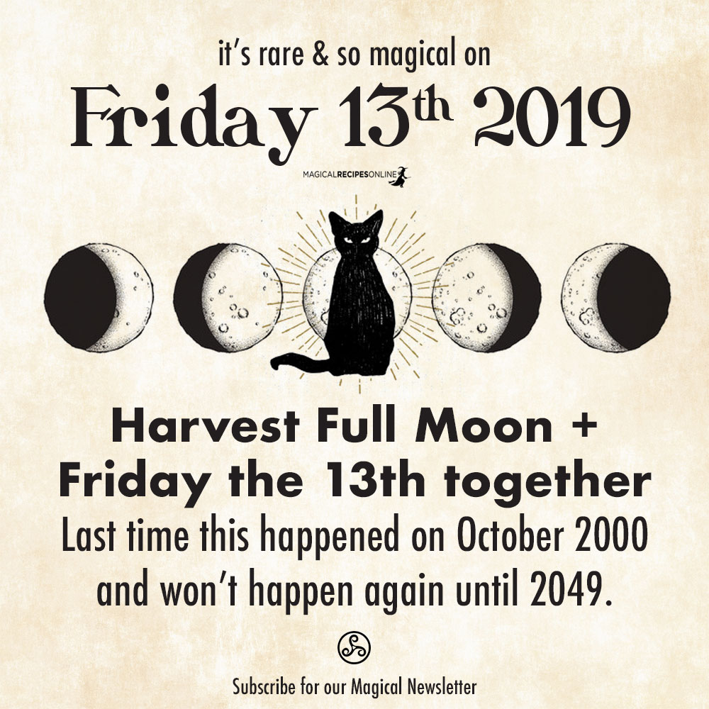 harvest full moon friday 13th