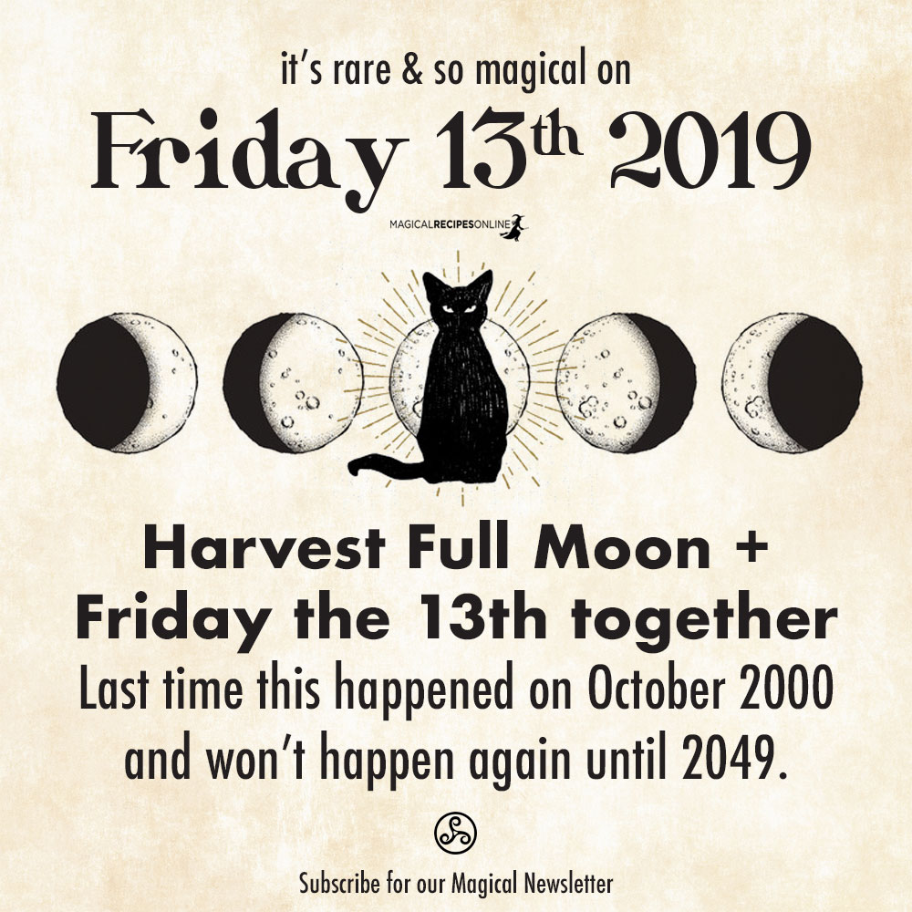 harvest full moon friday 13th