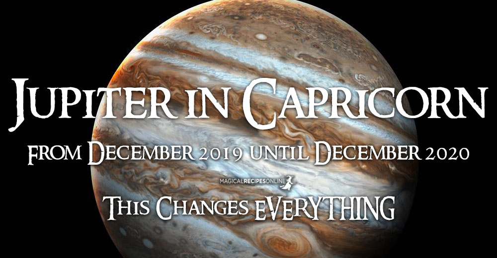 Jupiter in Capricorn - December 2019 - December 2020