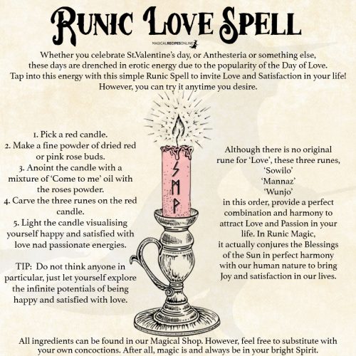 Runic Love Spell Higher Self Portal