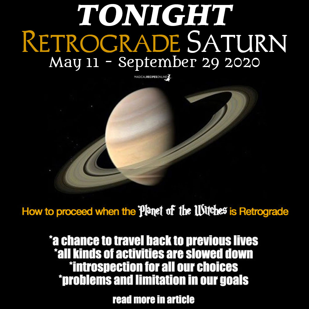 Retrograde Saturn 2020 - How will this Affect You?
