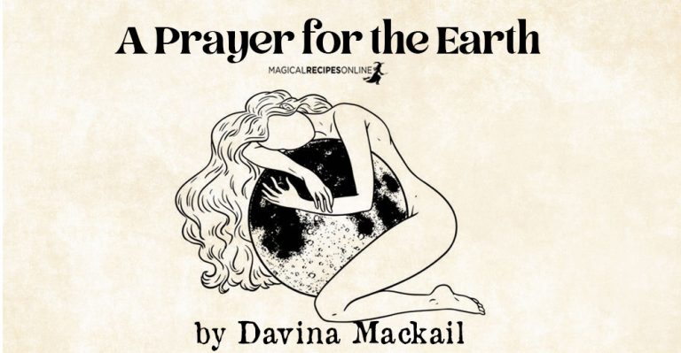 A Prayer for the Earth (By Davina Mackail)