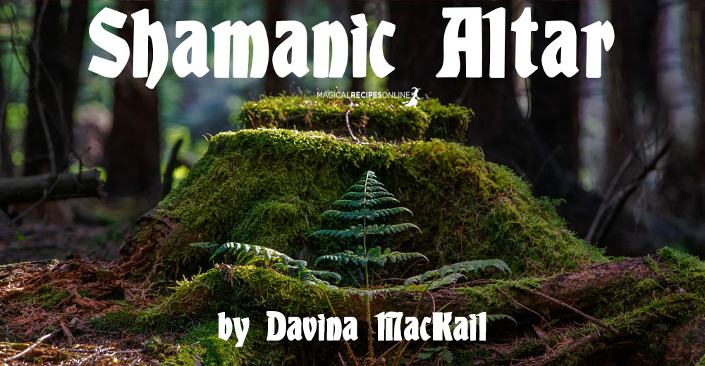 Shamanic Altar by Davina Mackail