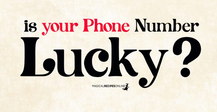 Is your Phone Number Lucky?