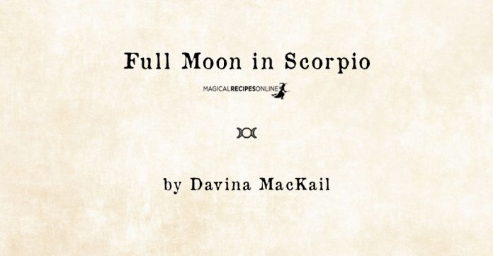 Scorpio Pink Super Moon – Time for a Deep Dive. April 27th 2021 By Davina Mackail