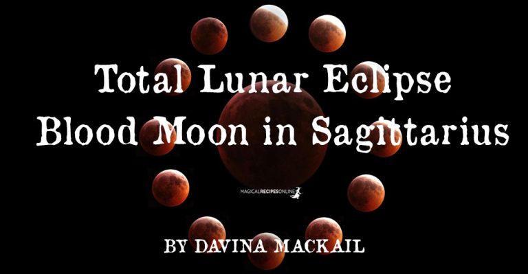 Total Lunar Eclipse Blood Moon in Sagittarius – Time to Reboot the Hard Drive! By Davina Mackail