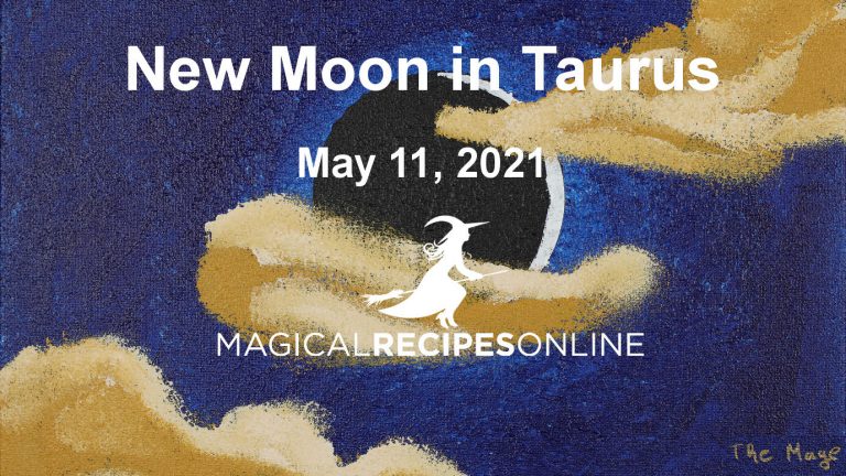 New Moon in Taurus – 11 May 2021
