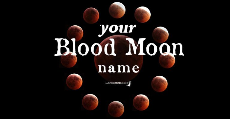 Your Blood Moon Name – May 2021