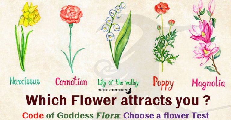 Code of Goddess Flora – Choose a Flower Test