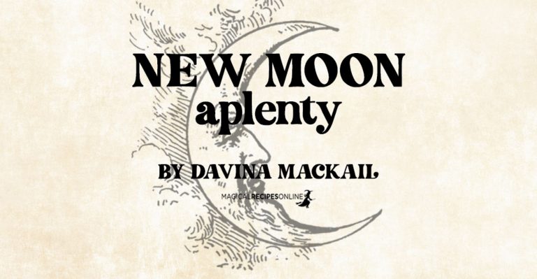 New Moon Aplenty!  By Davina Mackail