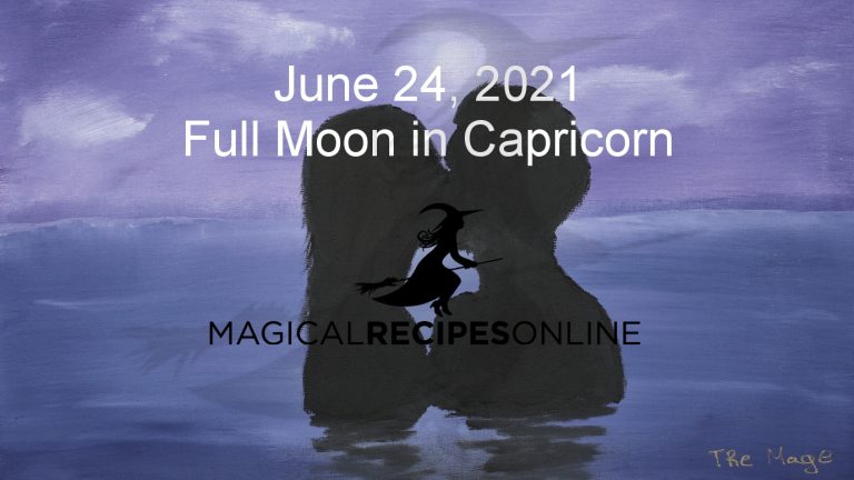 Full Moon in Capricorn – 24 June 2021