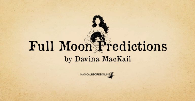 Capricorn Full Moon – See the Cup half Full, by Davina Mackail