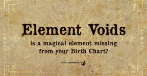 Astrological Voids - Missing Elements in your Birth Chart