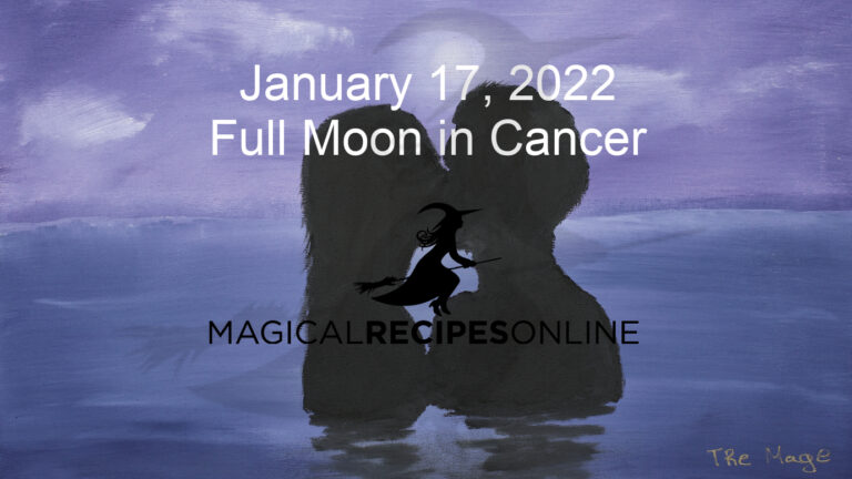 Full Moon in Cancer – 17 January 2022