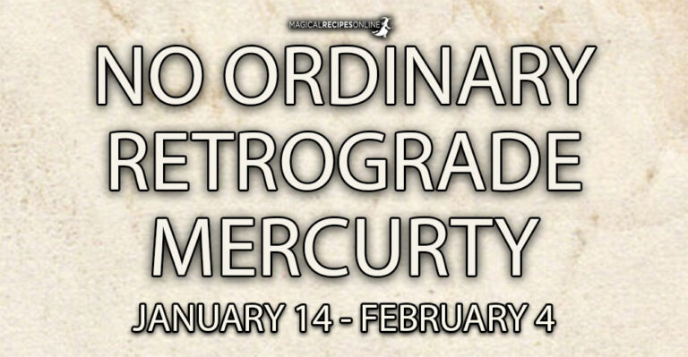 No ordinary Mercury Retrograde: January 14 – February 3/4