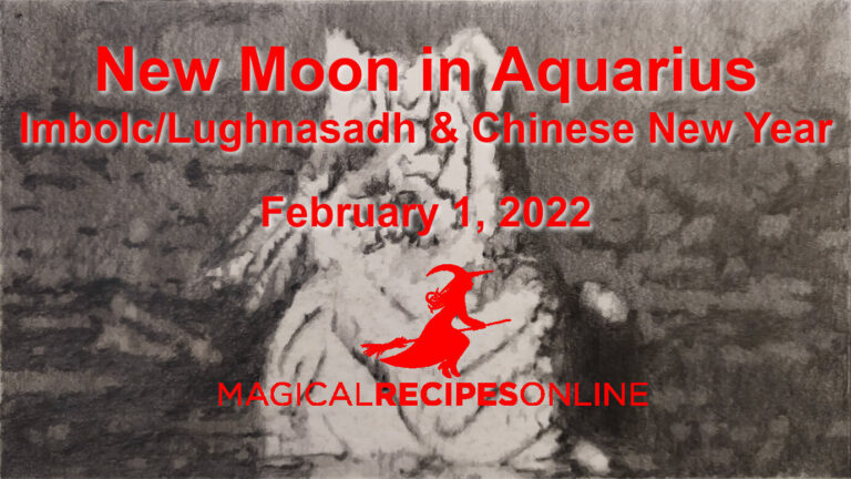 New Moon in Aquarius – 01 February 2022