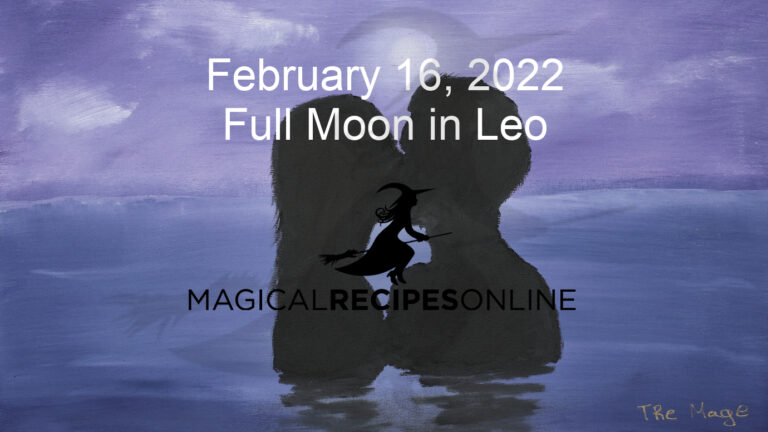 Full Moon in Leo – 16 February 2022