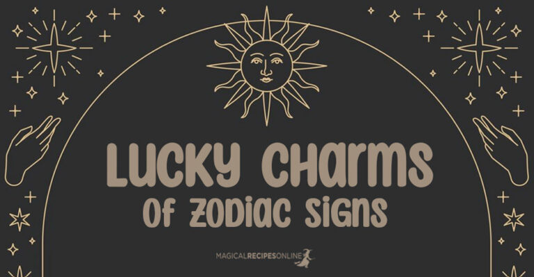 Lucky charms based on zodiac signs