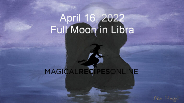 Full Moon in Libra – 16 April 2022