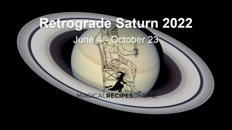 Retrograde Saturn: June 4 – October 23