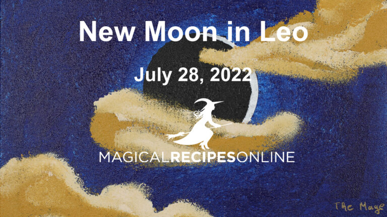 New Moon in Leo – 28 July 2022