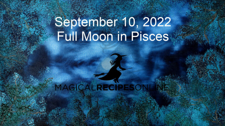 Full Moon in Pisces – 10 September 2022
