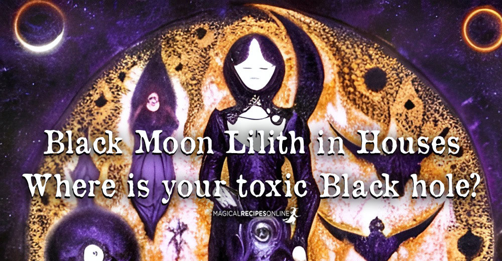 Black Moon Lilith in Houses - Where is your Black hole?