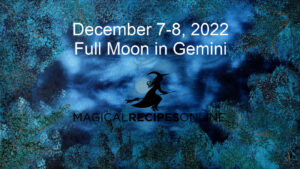 Full Moon in Gemini – 19 December 2021