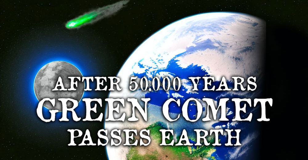 TONIGHT February 1st 2023: Green Comet Passes Earth