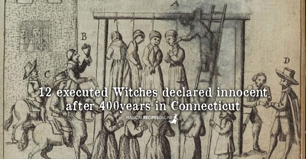 Breaking: 12 executed Witches declared innocent after 400years in Connecticut