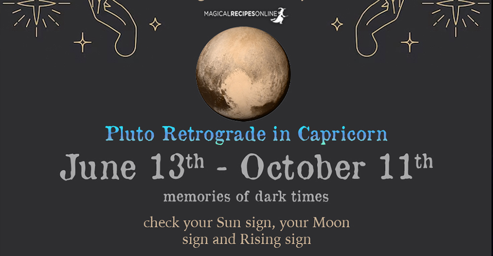 Retrograde Pluto in Capricorn 2023: June 13 - October 11 – memories of darkness