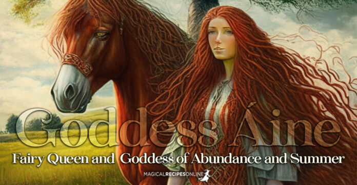 Goddess Áine - the Fairy Queen of Summer