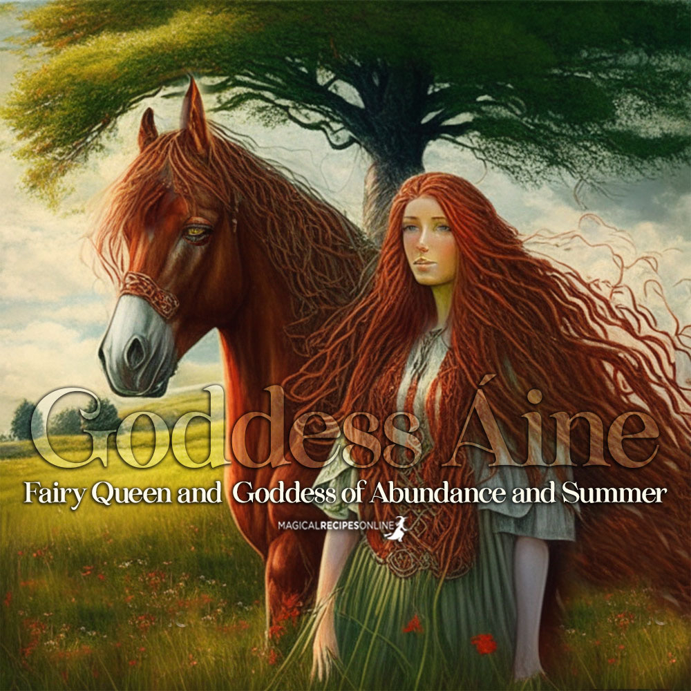 Celtic Goddess Áine - Irish 