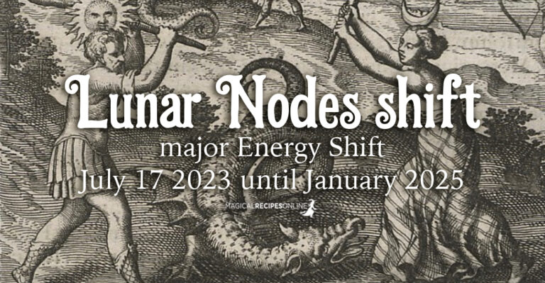 Lunar Nodes major Energy Shift – July 17 2023 until January 2025