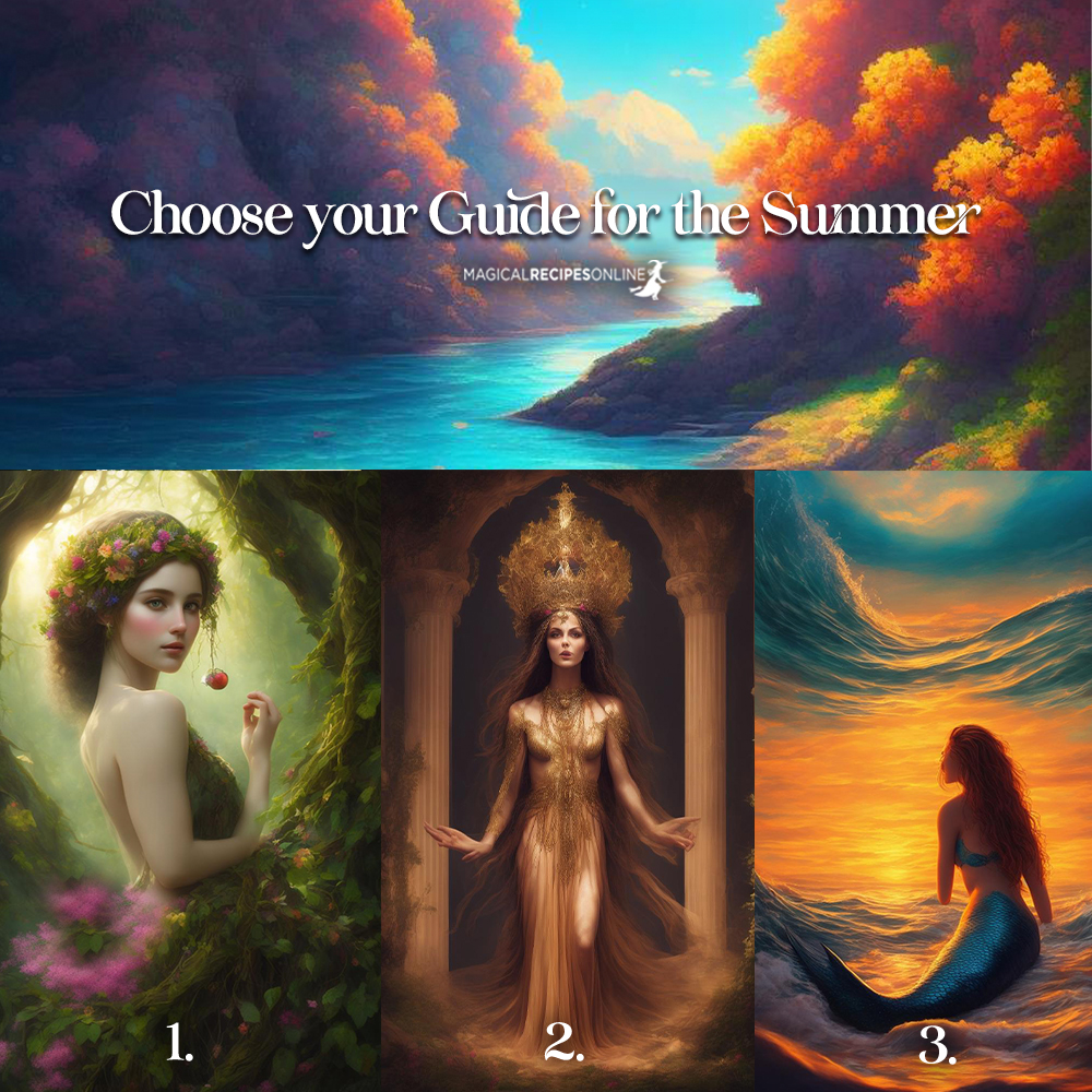 Oracle deck - choose a Guide for the Summer