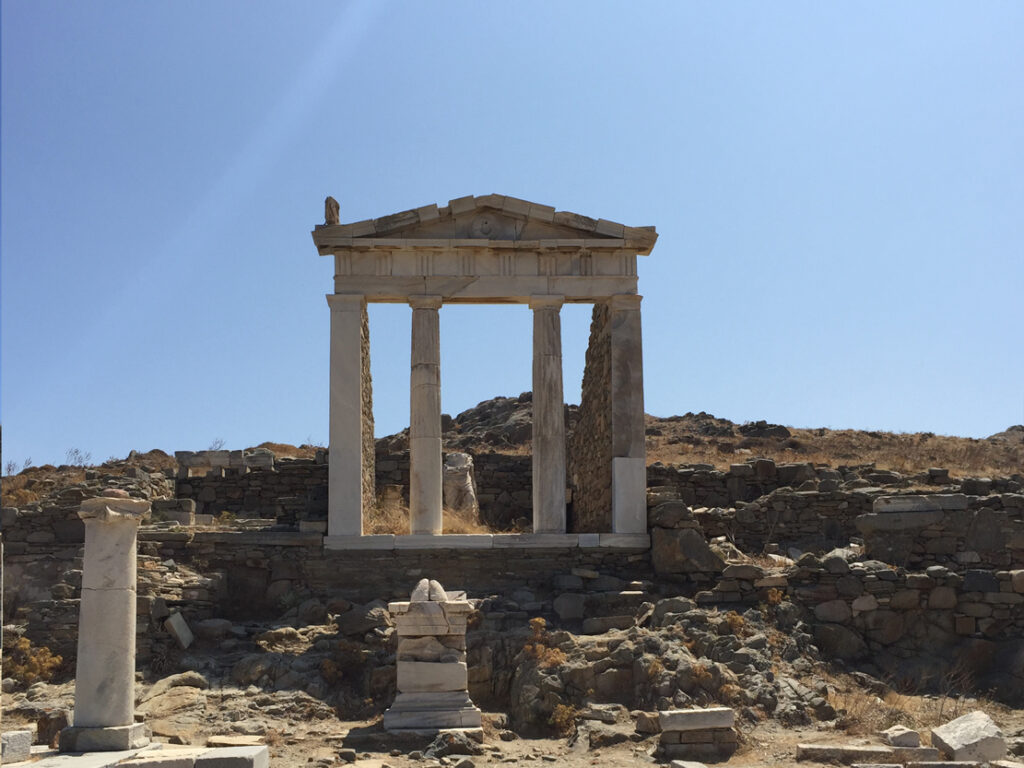 Machu Picchu, Peru:  This ancient Incan site is believed to be a place of spiritual transformation and energetic power. Delos, Greece, the temple of Isis