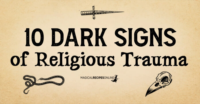 10 dark signs of Religious Trauma - and how to heal them with Spirituality